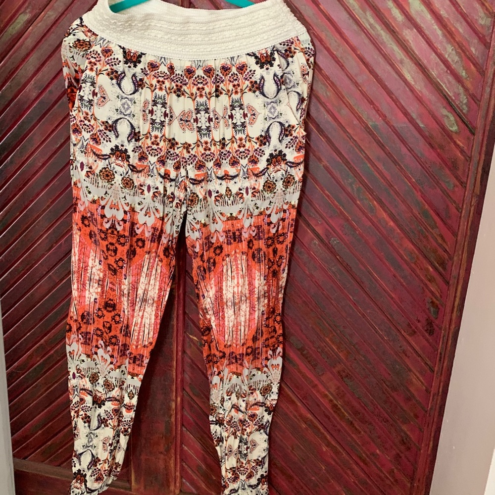 High-end hothouse harem pants